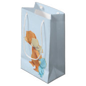 3人の愛らしいくまの友人 スモールペーパーバッグ (正面アングル)