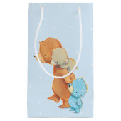 3人の愛らしいくまの友人 スモールペーパーバッグ (正面)