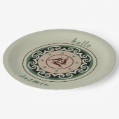 3人の持ち主が3つの耳を共有し、連動 ペーパープレート (アングル)