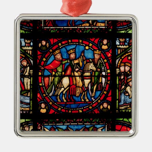 3人の星学者 メタルオーナメント (正面)