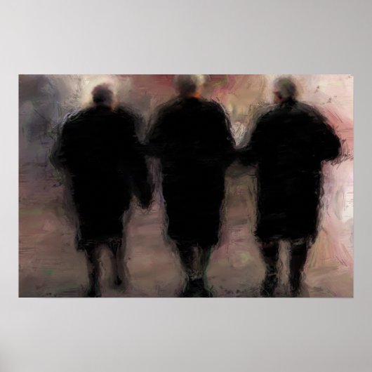 3人の未亡人 ポスター (正面)