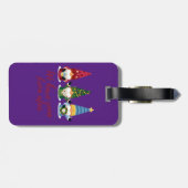 3人の格言がAfarLagage来から    のラベル ラゲッジタグ (裏面横)