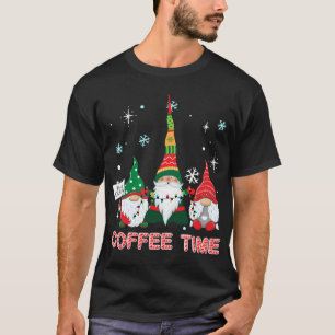 3人の格言とコーヒータイムメリークリスマスコス Tシャツ