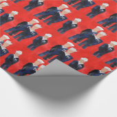 3人の海軍船員 ラッピングペーパー (角)