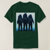 3人の海 Tシャツ (デザイン正面)