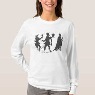 3人の王のシルエット Tシャツ