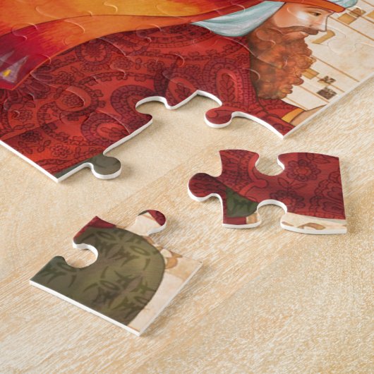 3人の王 ジグソーパズル (側面)