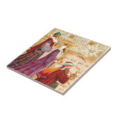 3人の王 タイル (側面)