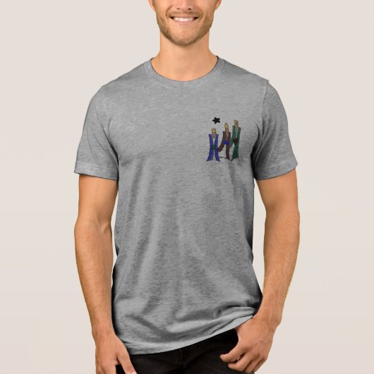 3人の王 トライブレンドＴシャツ (正面)