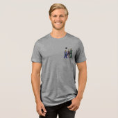 3人の王 トライブレンドＴシャツ (正面全面)