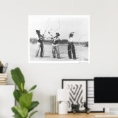 3人の男が泣いていた。 ポスター (ホームオフィス)