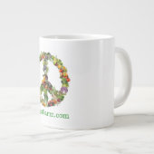 3人の男の子の農場のジャンボコーヒー・マグ ジャンボコーヒーマグカップ (正面右)