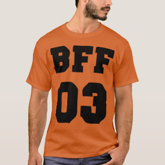 3人の親友のためのヴィンテージBFFデザイン Tシャツ