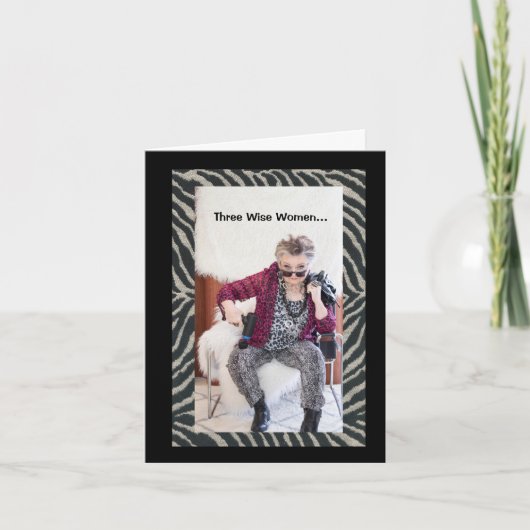 3人の賢い女性なら…カード カード (正面)