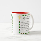 3人の賢い女性の休日のマグ ツートーンマグカップ (正面右)