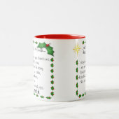 3人の賢い女性の休日のマグ ツートーンマグカップ (中央)