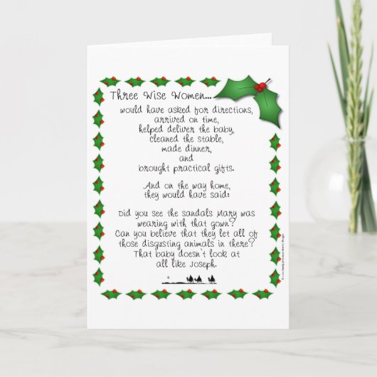 3人の賢い女性 シーズンカード (正面)