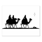 3人の賢い男性シルエットパターンアートスタンプ ラバースタンプ (インプリント)