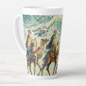 3人の賢人 カフェラテマグ (左アングル)