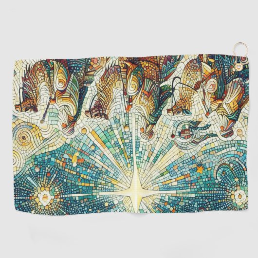 3人の賢人 ゴルフタオル (横)