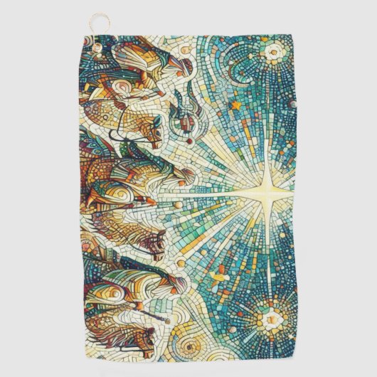 3人の賢人 ゴルフタオル (正面)