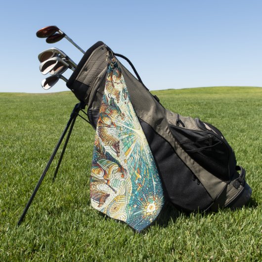 3人の賢人 ゴルフタオル (グリーン)