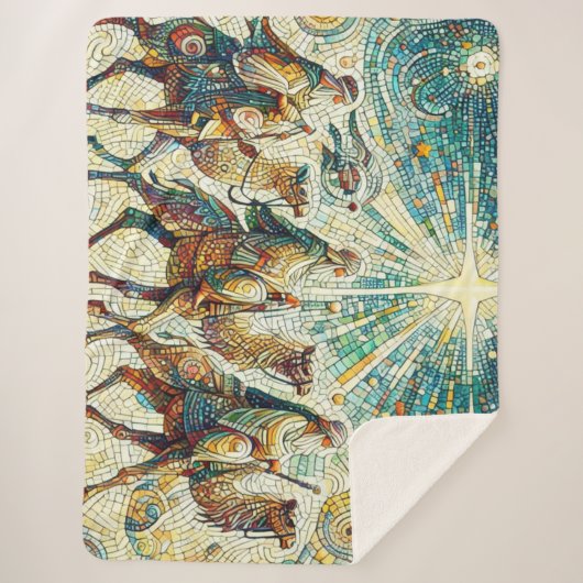 3人の賢人 シェルパブランケット (正面)