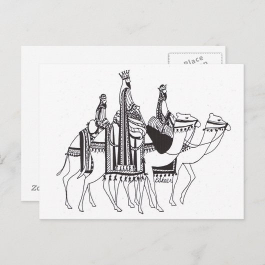 3人の賢人 ポストカード (正面/裏面)