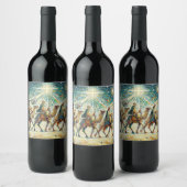 3人の賢人 ワインラベル (ボトル)