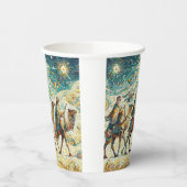 3人の賢人 紙コップ (左)