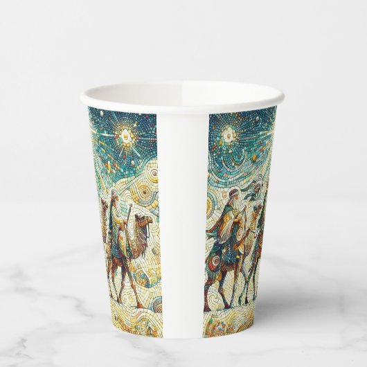 3人の賢人 紙コップ (左)