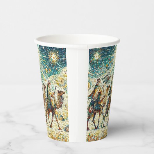 3人の賢人 紙コップ (右)