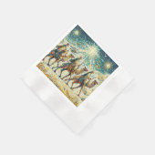 3人の賢人 縁ありカクテルナプキン (角)