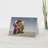 3人の賢者のクリスマスカード シーズンカード (裏面)