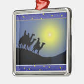 3人の賢者のクリスマス-オーナメント メタルオーナメント (左)