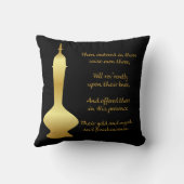 3人の賢者の最初Noelの休日の装飾用クッション クッション (裏面)