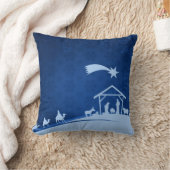 3人の賢者の枕との出生場面 クッション (ブランケット)