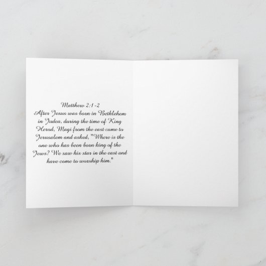 3人の賢者カード シーズンカード (内部)