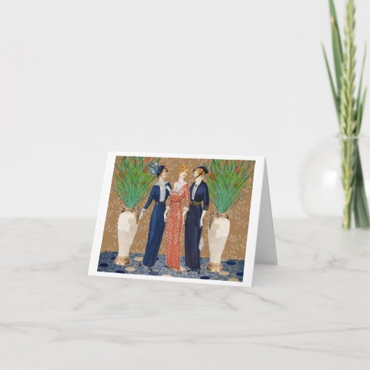 3人の適切な女性 カード (正面)