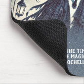 3人の魔女が夜のスターリーハロウィーン マウスパッド (コーナー)