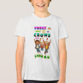 3人は群衆ではない分隊だ トライブレンドＴシャツ (正面)