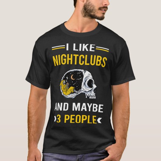 3人ナイトクラブ Tシャツ (正面)