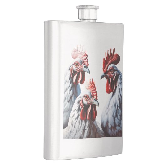 3人フランスのの信仰の希望チャリティーがV1を切り取った フラスク (右)