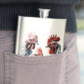 3人フランスのの信仰の希望チャリティーがV1を切り取った フラスク (インサイチュ)