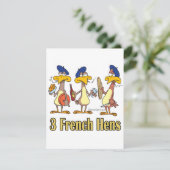 3人フランスのの鶏のクリスマス3日目 シーズンカード (スタンド正面)