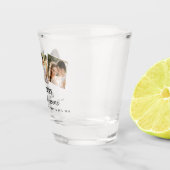 3人撮影エレガント花婿の結婚撮影 ショットグラス (右)