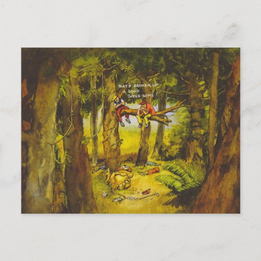 3人組の壊れ ポストカード (正面)