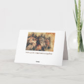 3人馬グリーティングカード シーズンカード (裏面)