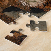 3付近からヘレアカラ火口縁のシルバーソード ジグソーパズル (側面)