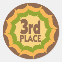 3位のリボン勝者